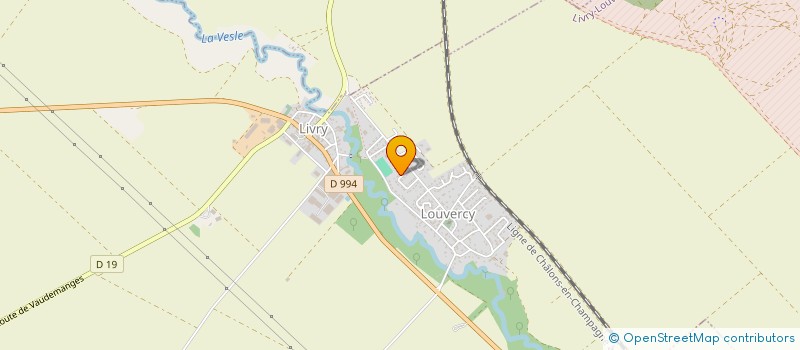 localisation de l'entreprise MADAME LINE PERROT  LIVRY-LOUVERCY