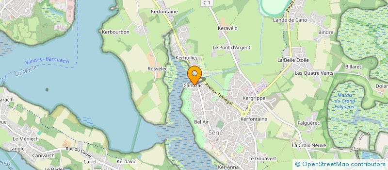 localisation de l'entreprise MADAME LINE QUATREVEAU  SENE