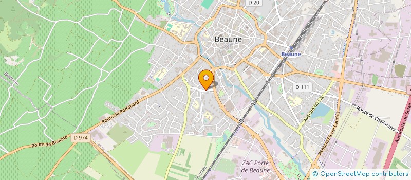 localisation de l'entreprise MADAME LINE RAMETTE à BEAUNE