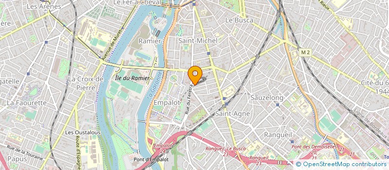 localisation de l'entreprise MADAME LINE ROSSIGNOL à TOULOUSE