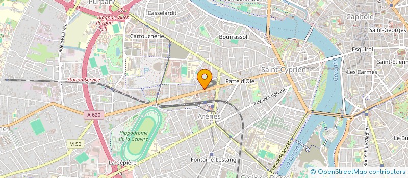 localisation de l'entreprise MADAME LINE ROUSSIERE à TOULOUSE