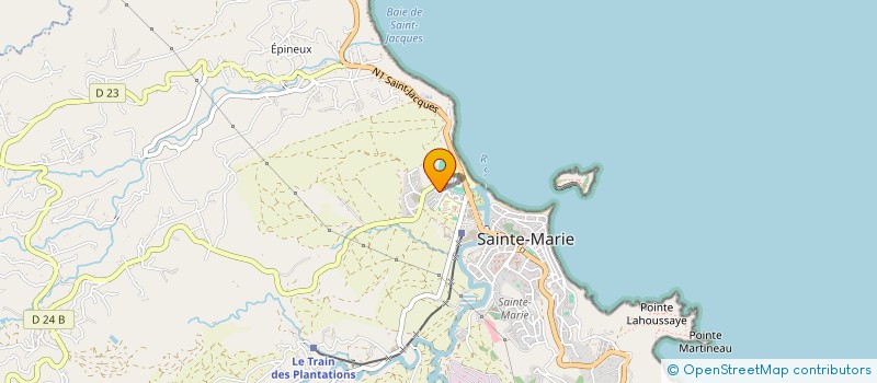 localisation de l'entreprise MADAME LINE TARDIF à SAINTE-MARIE