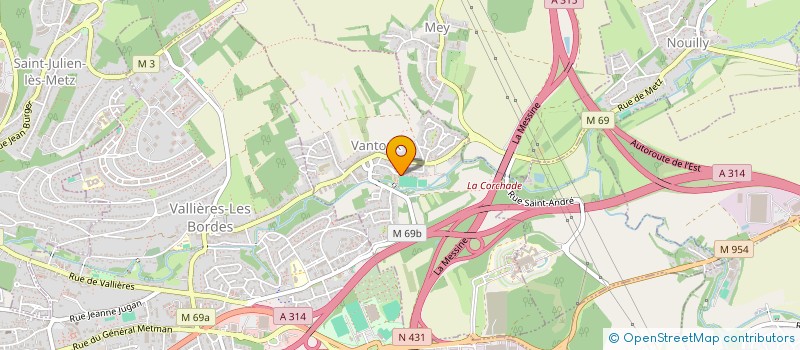 localisation de l'entreprise MADAME LINE WAGNER  VANTOUX