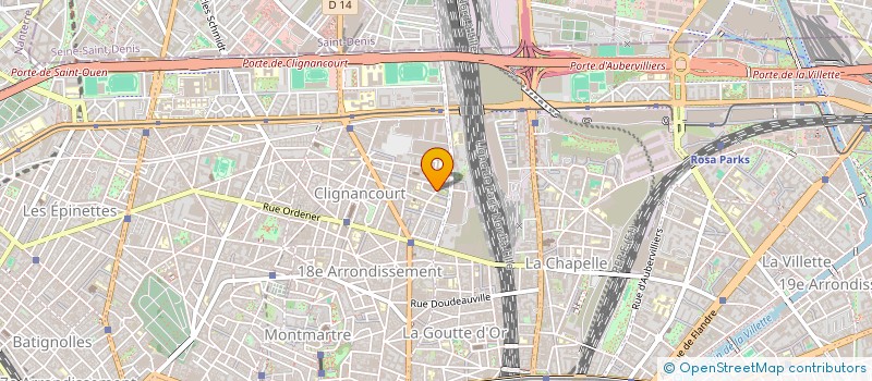 localisation de l'entreprise MADAME LINEDA BUFFA  PARIS