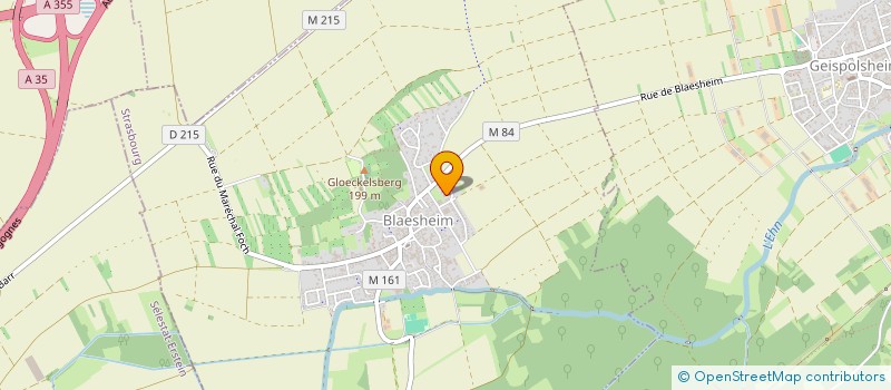 localisation de l'entreprise MADAME LINEDA LAZIZI  BLAESHEIM