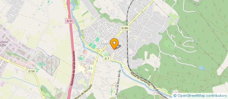 localisation de l'entreprise MADAME LINELLE COETZEE  AIX-EN-PROVENCE