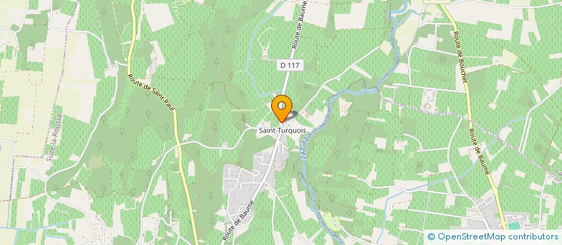 localisation de l'entreprise MADAME LINETTE CULLIEYREY  SUZE-LA-ROUSSE