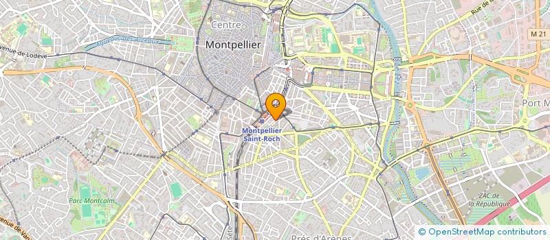 localisation de l'entreprise MADAME LINGJUN YUE à MONTPELLIER