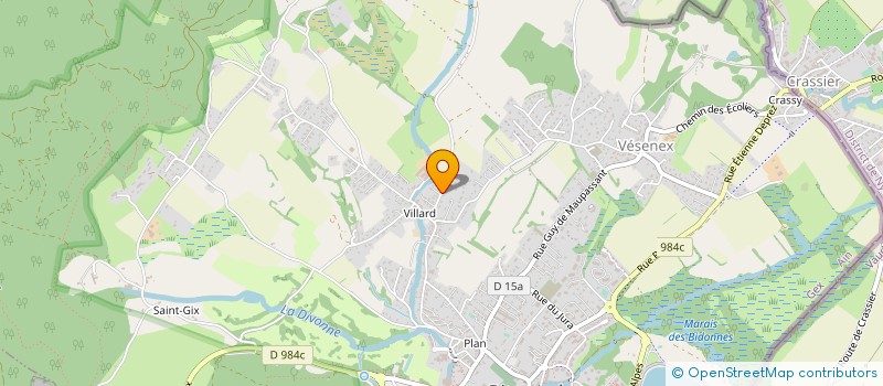 localisation de l'entreprise MADAME LINGYUN HUANG  DIVONNE-LES-BAINS