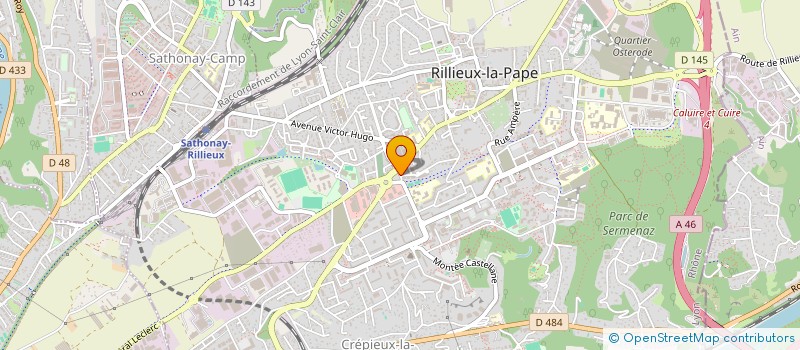 localisation de l'entreprise MADAME LINH-AN MERMIER  RILLIEUX-LA-PAPE