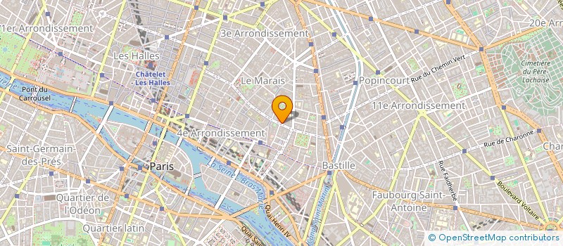 localisation de l'entreprise MADAME LINH CARDINALI  PARIS