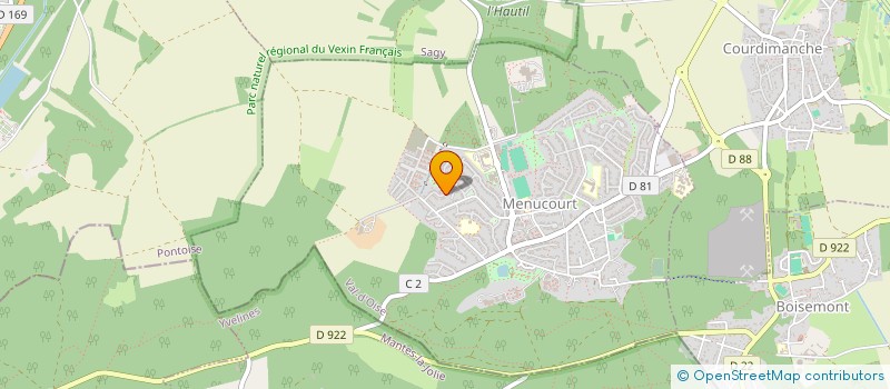 localisation de l'entreprise MADAME LINH NGUYEN  FRANCONVILLE