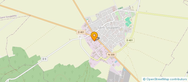 localisation de l'entreprise MADAME LINJUAN HUANG  SAINT-SOUPPLETS