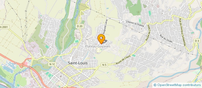 localisation de l'entreprise MADAME LINKA PAYET  SAINT-LOUIS