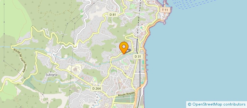 localisation de l'entreprise MADAME LINNA CRACCO  BASTIA