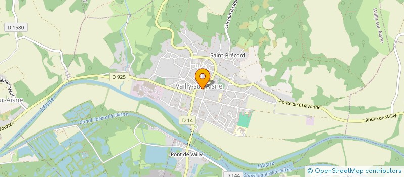 localisation de l'entreprise MADAME LINON FERRAT  VAILLY-SUR-AISNE