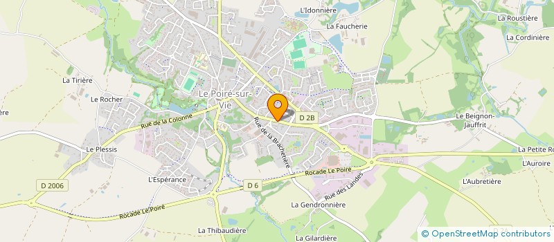 localisation de l'entreprise MADAME LINSAY VANHAVRE à LE POIRE-SUR-VIE