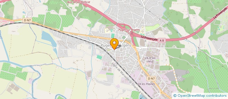localisation de l'entreprise MADAME LINSEY TRIDON à PUGET-SUR-ARGENS