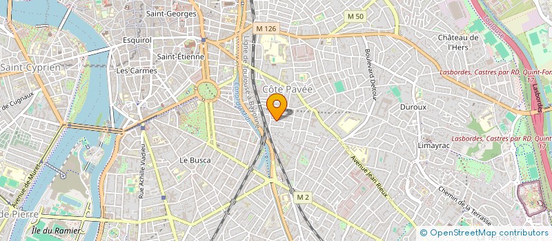 localisation de l'entreprise MADAME LINXIA MA à TOULOUSE