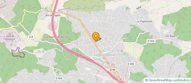 localisation de l'entreprise MADAME LIONELLE VREVIN  LA BOUILLADISSE