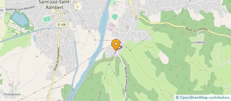 localisation de l'entreprise MADAME LIOUBOV SOLODKA  SAINT-JUST-SAINT-RAMBERT