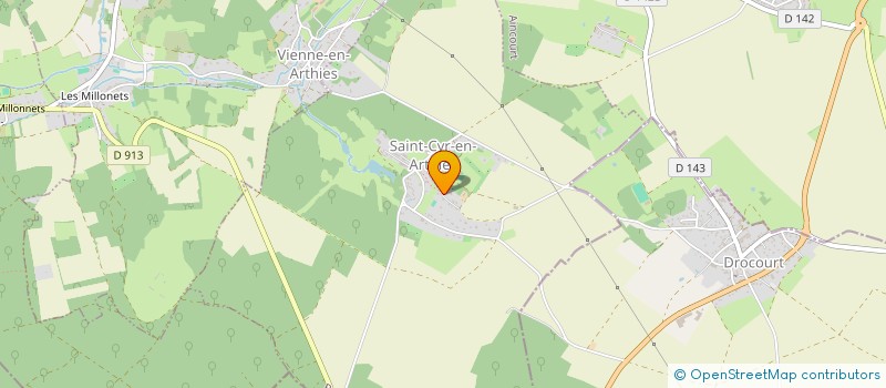 localisation de l'entreprise MADAME LIOUDMILA SKAVRONSKAIA  SAINT-CYR-EN-ARTHIES