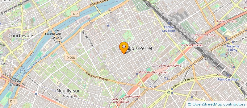 localisation de l'entreprise MADAME LIRAZ TRIGANO à LEVALLOIS PERRET