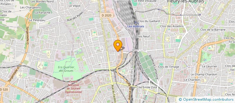localisation de l'entreprise MADAME LIS ANDERSSON à ORLEANS
