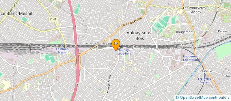 localisation de l'entreprise MADAME LIS ARANGO à AULNAY-SOUS-BOIS