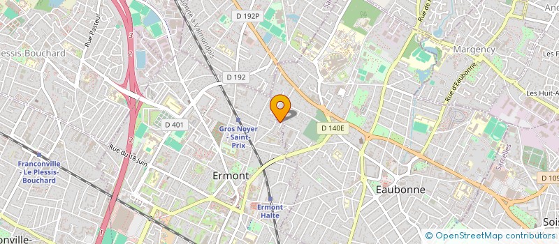 localisation de l'entreprise MADAME LISA ADNIN à EAUBONNE