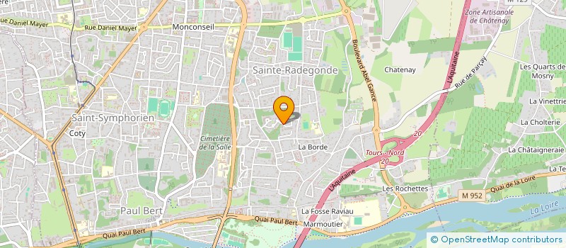 localisation de l'entreprise MADAME LISA AIOLFI  TOURS