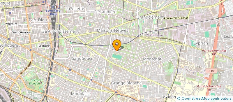 localisation de l'entreprise MADAME LISA ALEX  LYON