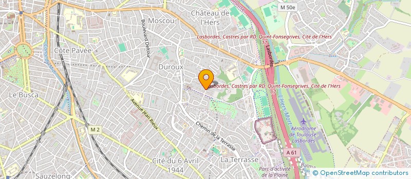 localisation de l'entreprise MADAME LISA AMPE à TOULOUSE
