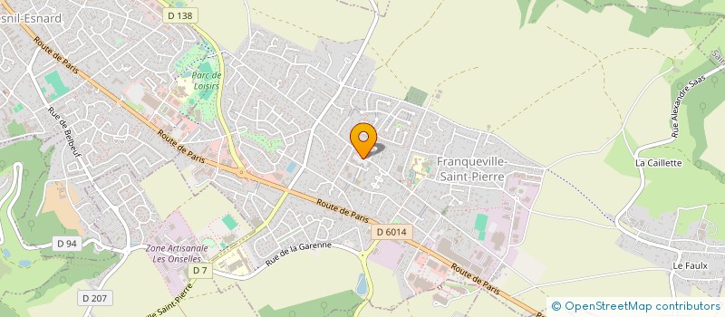 localisation de l'entreprise MADAME LISA ANDRIEU  FRANQUEVILLE-SAINT-PIERRE