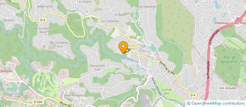 localisation de l'entreprise MADAME LISA ARNAUD  BIOT