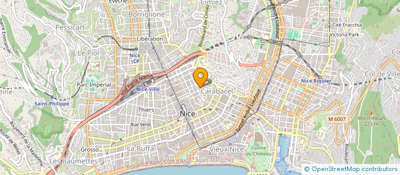 localisation de l'entreprise MADAME LISA ARRIGHI  NICE