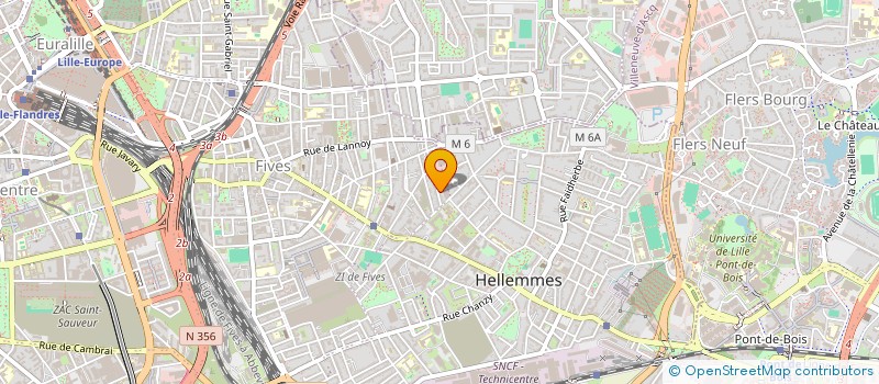 localisation de l'entreprise MADAME LISA AZZOUZ à LILLE