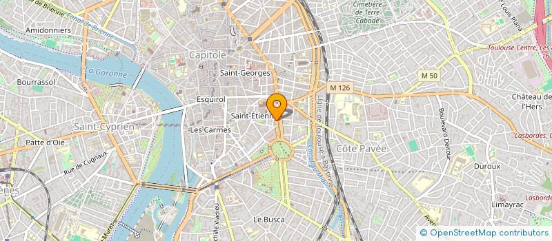 localisation de l'entreprise MADAME LISA BABOULENE à TOULOUSE