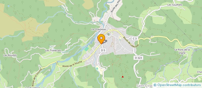 localisation de l'entreprise MADAME LISA BAEZA  JAUJAC