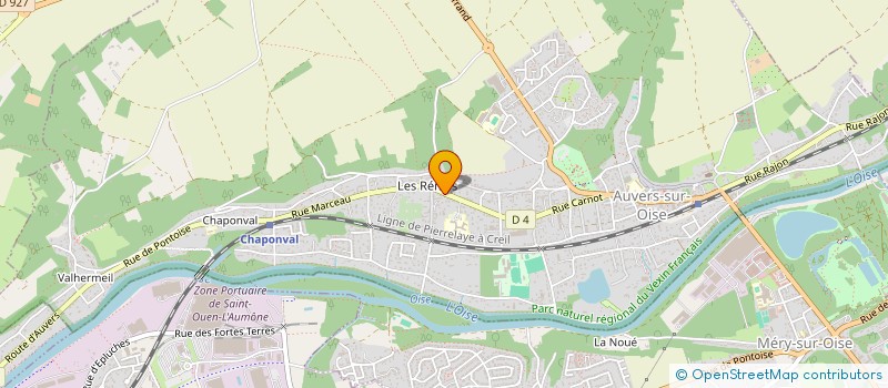 localisation de l'entreprise MADAME LISA BALANDRAUX  AUVERS-SUR-OISE