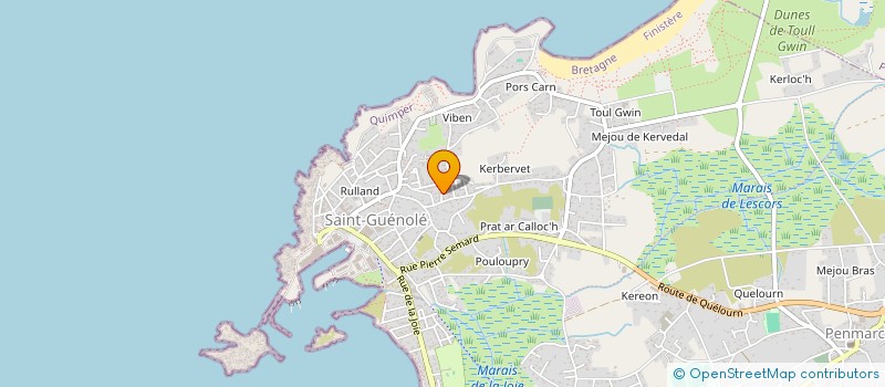 localisation de l'entreprise MADAME LISA BARTHELEMY  PENMARCH