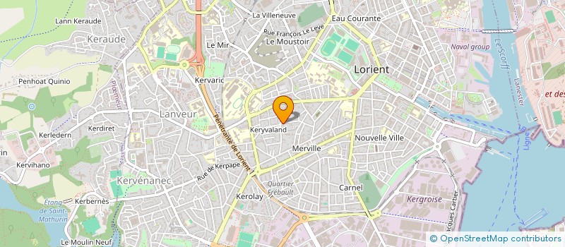 localisation de l'entreprise MADAME LISA BATTAGLINI à LORIENT