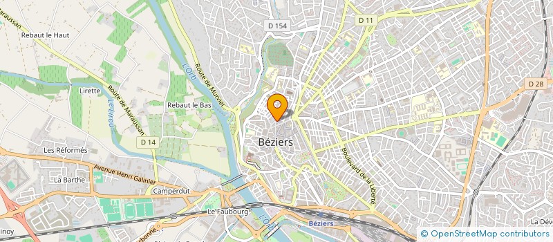 localisation de l'entreprise MADAME LISA BAUDEWYNS à MONTPELLIER