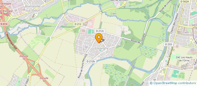 localisation de l'entreprise MADAME LISA BEDINI  LOUVIGNY