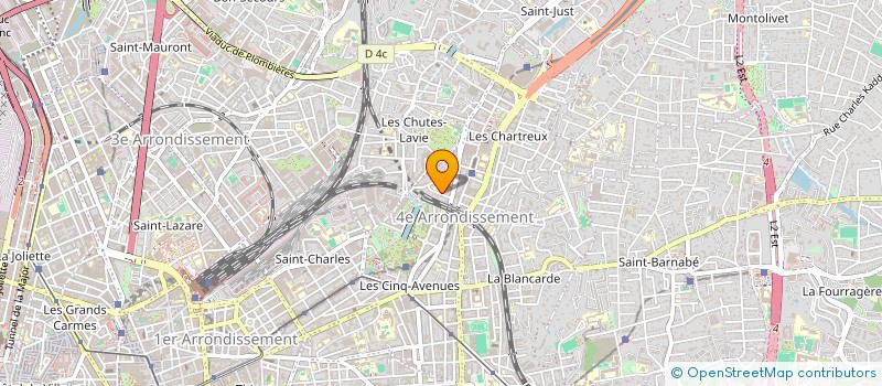 localisation de l'entreprise MADAME LISA BENHAMOU à MARSEILLE 4EME