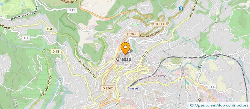 localisation de l'entreprise MADAME LISA BERGER  GRASSE