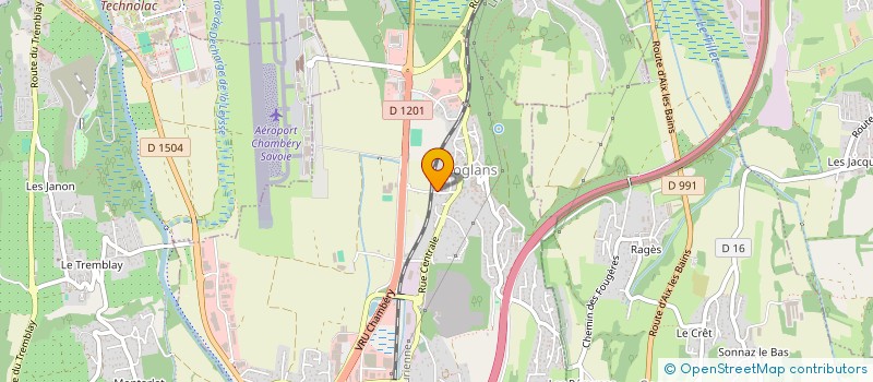 localisation de l'entreprise MADAME LISA BERNAD  VOGLANS