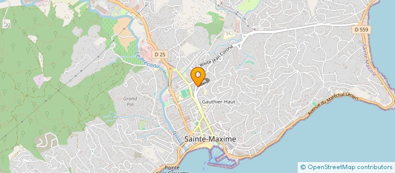 localisation de l'entreprise MADAME LISA BETTI à SAINTE-MAXIME