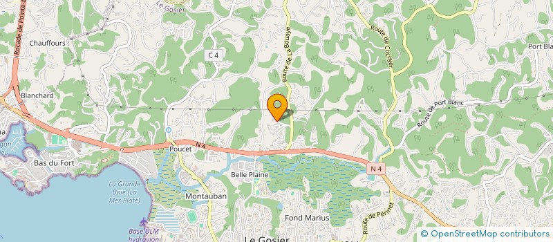 localisation de l'entreprise MADAME LISA BIAS  LE GOSIER