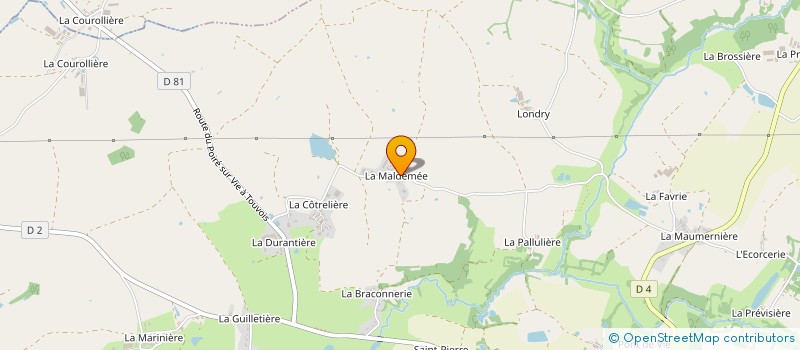 localisation de l'entreprise MADAME LISA BIENVENU à LE POIRE-SUR-VIE